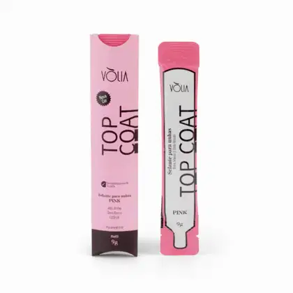 Imagem do produto Top Coat Pink Refil Sache 9g - Volia