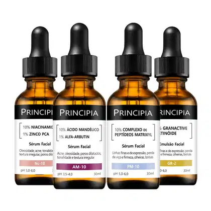 Kit Principia NC-10 + AM-10 + PM-10 + GR-2 (4 Produtos)