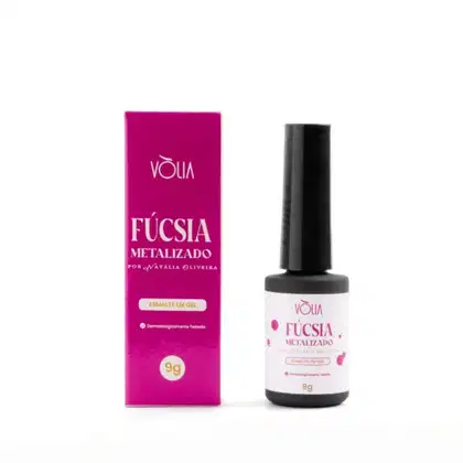 Imagem do produto Esmalte em Gel Fúcsia Metalizado - Volia - 9g