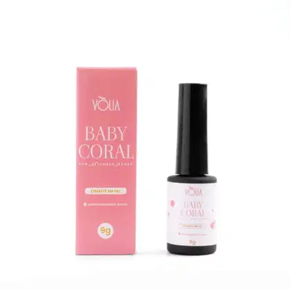 Imagem do produto Esmalte em Gel Baby Coral - Volia - 9g