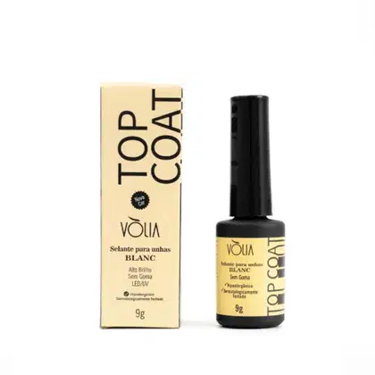 Imagem do produto Top Coat Blanc Selante Alto Brilho - 9g - Vòlia
