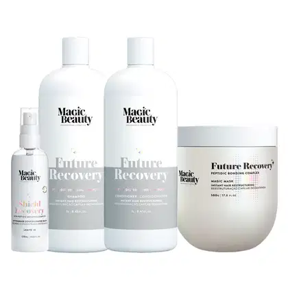 Imagem do produto Kit Magic Beauty Future Recovery Shampoo 1000ml + Condicionador 1000ml + Máscara 500g + Leave-In Shield 120ml