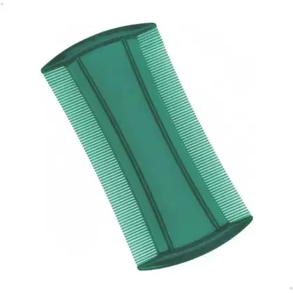 Pente Plástico para Piolho Abelha Rainha Verde, 1 produto.