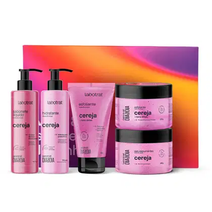 Imagem do produto KIT DIA  A DIA EXPERIENCIA DE BANHO CEREJA C/ 5 ITENS LABOTRAT