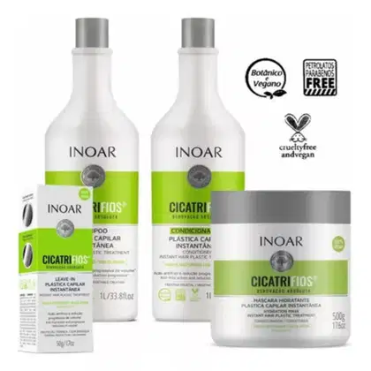 Imagem do produto Inoar Kit Cicatrifios Completo 4 Produtos