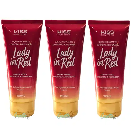 Imagem do produto Kit Kiss New York Lady in Red  (3 Unidades)