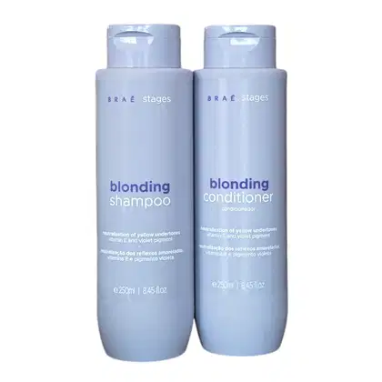 Imagem do produto Kit Braé Stages Blonding - Shampoo 250ml + Condicionador 250ml