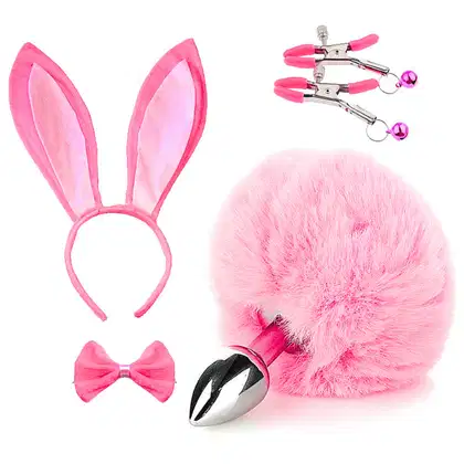 Imagem do produto Kit Coelhinha Sensual com 4 Peças