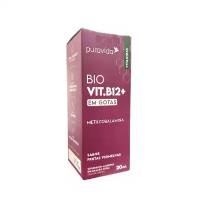 Imagem do produto Bio B12 - Metilcobalamina - 20ml - Pura Vida