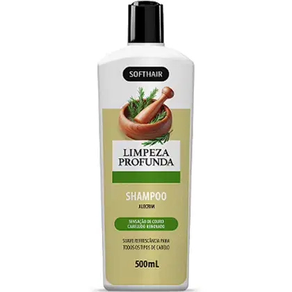 Shampoo Limpeza Profunda Alecrim Soft Hair 500ml