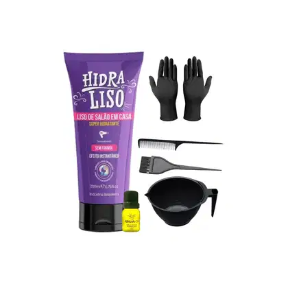 Imagem do produto Alisante Para Cabelo HidraLiso Progressiva De Chuveiro 200Ml