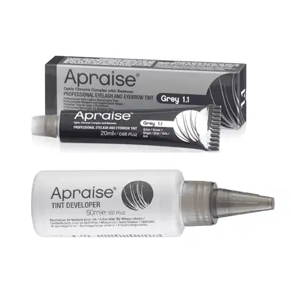 Imagem do produto Apraise Tintura para Cílios e Sobrancelhas Grafite Cinza + Oxidante