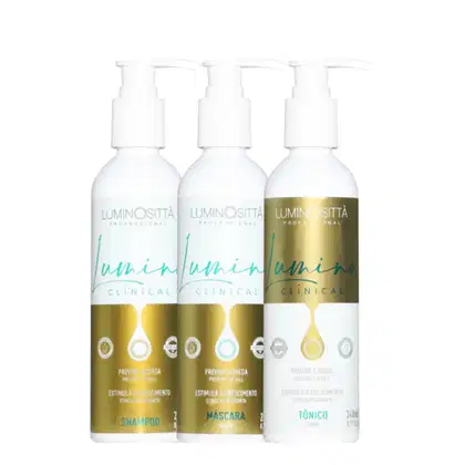 Imagem do produto Kit Antiqueda Lumino Clinical 240ml Luminositta