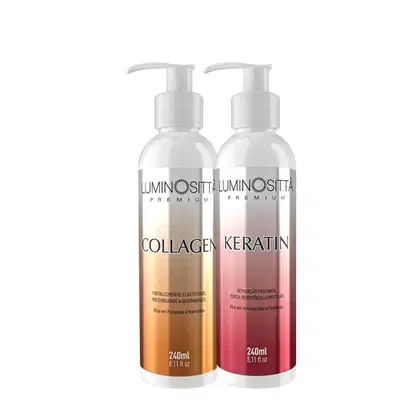 Imagem do produto Kit Collagen Keratin Reconstrução Profunda Luminosittà