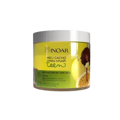 Imagem do produto Inoar Meu Cacho Meu Crush Teen Gelatina Maracuja 500g