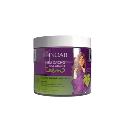 Imagem do produto Inoar Meu Cacho Meu Crush Teen Gelatina Uva 500g
