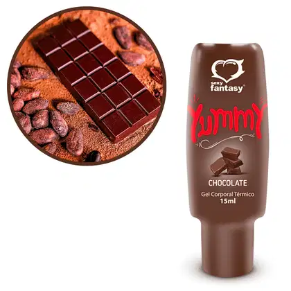Imagem do produto Gel Térmico Beijável Yummy Chocolate Sexy Fantasy 15g