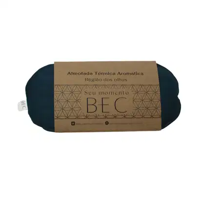 Almofada Térmica Aromática BEC | Bem-Estar Consciente Seu Momento Região dos Olhos, cor Verde.