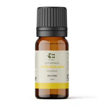 Imagem do produto Óleo Essencial Limão Siciliano 100% Puro - Yayá Natural