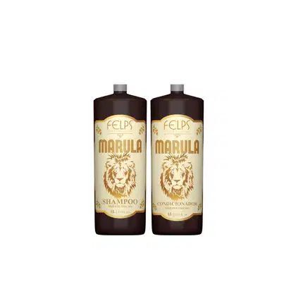 Imagem do produto Kit Hiper Nutrição Marula Shampoo e Condicionador - Felps