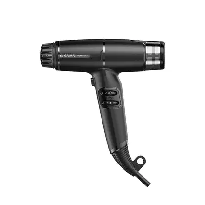 Secador de Cabelo iQ Lite Max Black, da marca GA.MA Italy.