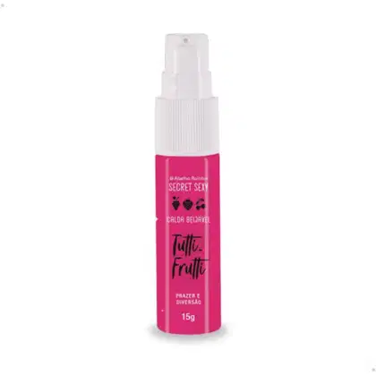 Imagem do produto Calda Beijável Sabor Tutti Frutti Prazer e Diversão 15g Secret Sexy Abelha Rainha REF 2915