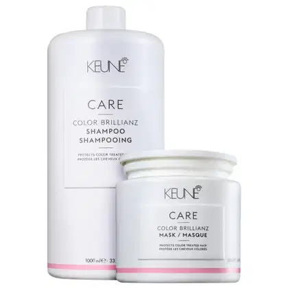 Kit Keune Color Brillianz - Shampoo 1L +  Máscara 500ml