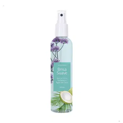 Body Spray Feminino Abelha Rainha Brisa Suave Verbena e Água de Coco, 200ml.