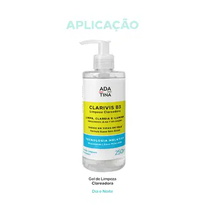 Gel de Limpeza Clarivis B3, da marca Ada Tina.