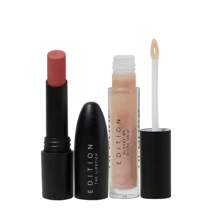 Imagem do produto Kit Océane Edition Nude Pink Batom e Glossy Me Glazed (2 produtos)