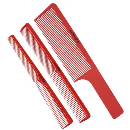Imagem do produto Kit de Pentes Babyliss Pro Red Barberology