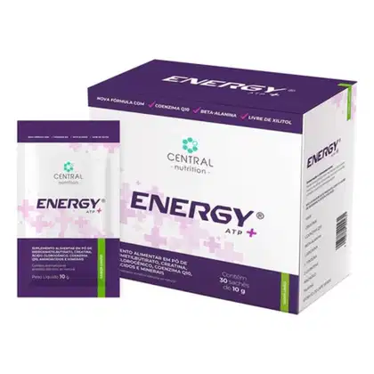 Imagem do produto Energy Atp  Pré Treino Sabor Limão Central Nutrition 300g