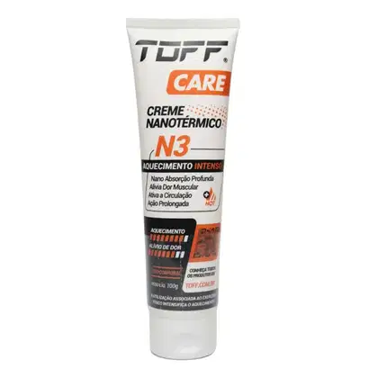 Imagem do produto Toff Care Creme Nanotérmico Para Alívio Da Dor N3 - Aquecimento Intenso