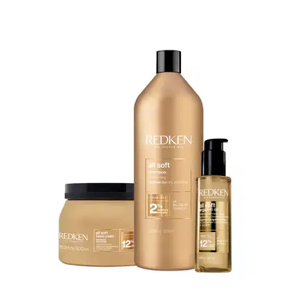 Imagem do produto Kit Redken All Soft Salon Total Oil 111 (4 produtos)