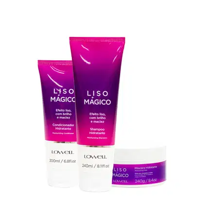 Imagem do produto Kit Lowell Liso Mágico Home Care (3 produtos)