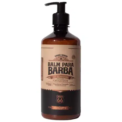 Imagem do produto Balm Para Barba 500mL San Bernardino Fortalecedor Route 66 Viking