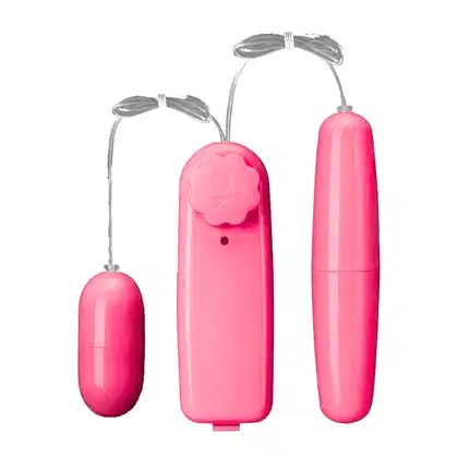 Vibrador Sexy Import G-Spot Bullet Duplo Rosa, 1 produto.