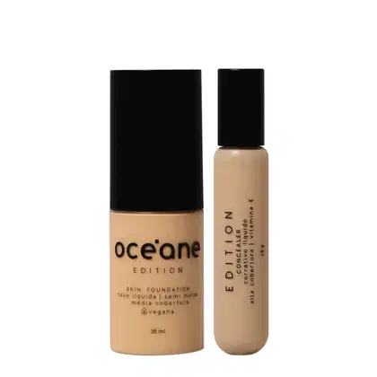 Imagem do produto Kit Océane Skin Foundation 300M e Concealer Medium Light (2 produtos)