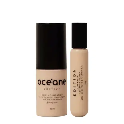 Imagem do produto Kit Océane Skin Foundation 110F e Concealer Fair Claro (2 produtos)