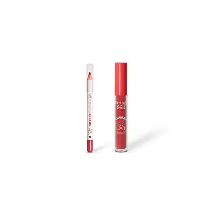 Imagem do produto Kit Labial Cherry Love City Girls Cores:Cor 06