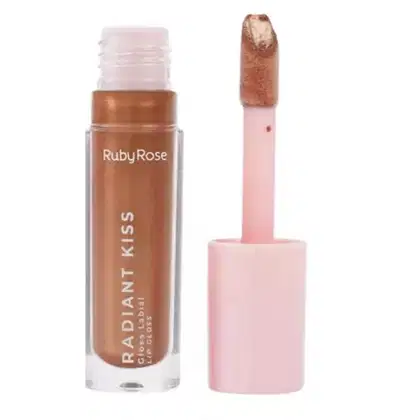 Imagem do produto Gloss Labial Radiant Kiss Ruby Rose Linha Rosa Cor RK40