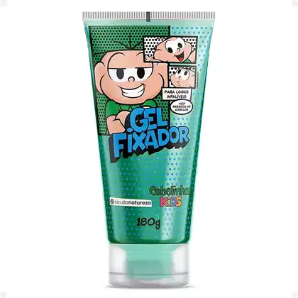 Imagem do produto Gel Fixador Cia da Natureza Cebolinha Kids 180g