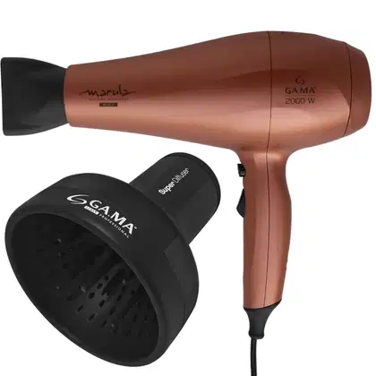Imagem do produto GA.MA Italy Kit Secador de cabelo Marula Ceramic Ion e Difusor Bivolt
