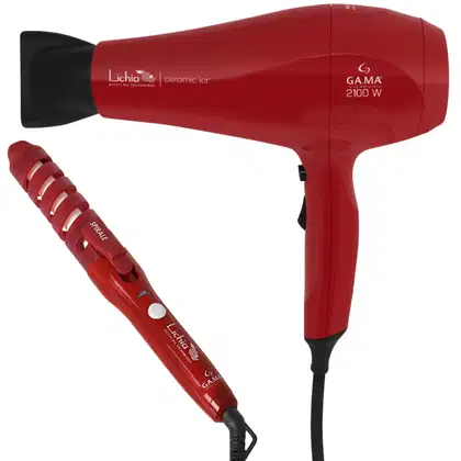Imagem do produto GA.MA Italy Kit Secador Lichia e Modelador Spirale Lichia 220V