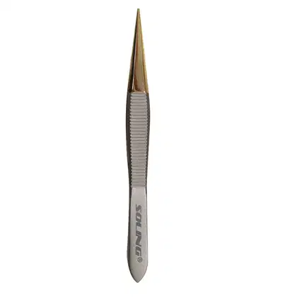 Imagem do produto Pinca de Depilação Soling Prestige Gold 18