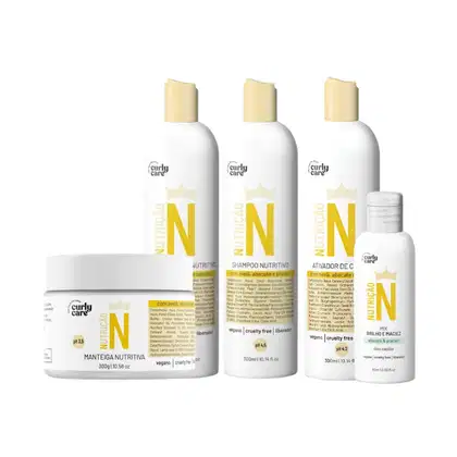 Imagem do produto Kit Linha N Óleo Mix Brilho E Maciez - Curly Care