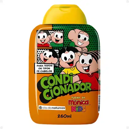 Imagem do produto Condicionador Cia da Natureza Turma da Mônica Kids 260ml