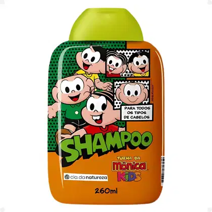 Imagem do produto Shampoo Cia da Natureza Turma da Mônica Kids 260ml