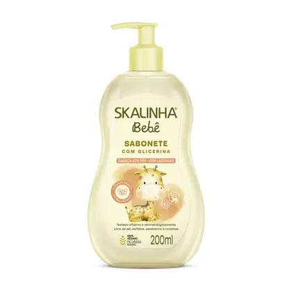 Imagem do produto Sabonete Líquido Bebê Infantil Lavanda Sem Sal Skala 200ml