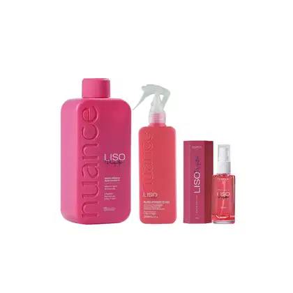 Imagem do produto Kit Liso Perfeito Progressiva + Sérum + Pré Escova Nuance